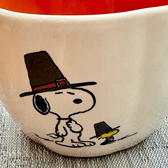 Rae Dunn Peanuts Snoopy Thanksgiving Pilgrim Measuring Cups 4 Designs NEW! - Picture 10 of 13